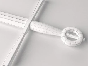 &eacute;p&eacute;e 01 Modèle 3D