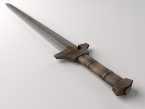 sword 04 Model 3D
