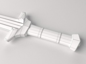 sword 04 Model 3D