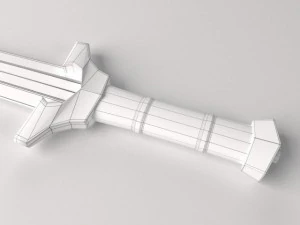 sword 04 3D Model