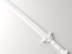 sword 04 Model 3D