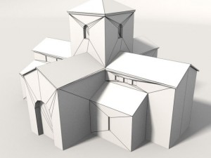 medieval church 3D Model