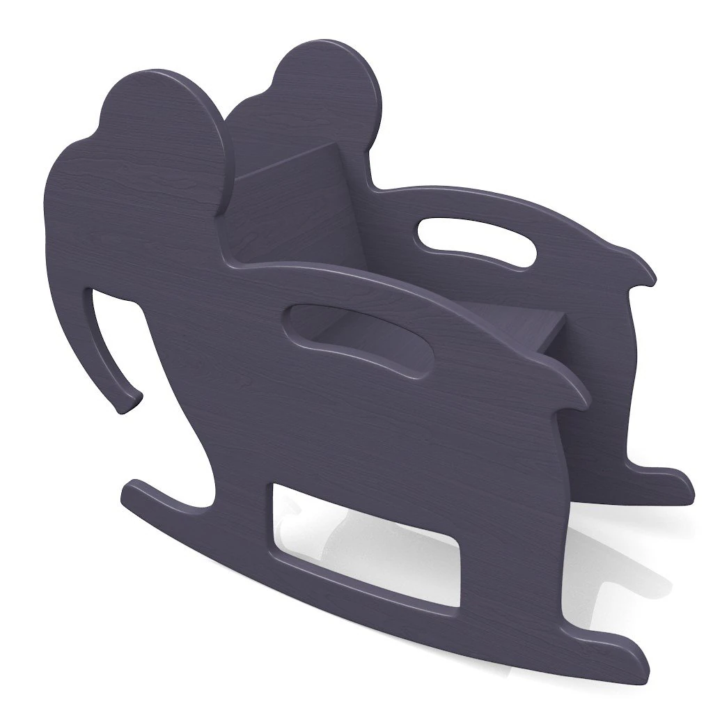 rocking elephant 3D Model .c4d .max .obj .3ds .fbx .stl .blend 