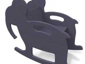 rocking elephant 3D Model