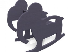 rocking elephant Modello 3D