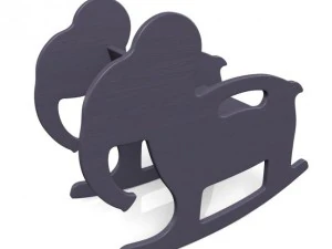 rocking elephant 3D Model