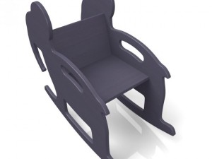 rocking elephant Modello 3D