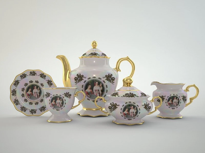 service &agrave; th&eacute; Modèle 3D .c4d .max .obj .3ds .fbx .stl .blend 