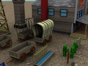 wild west pack 3D Model