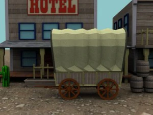 wild west pack 3D Model