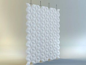 decorative wall 3D-Modell
