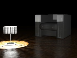 living room Modello 3D