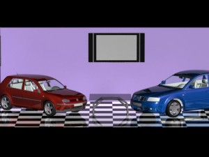car stand Modello 3D