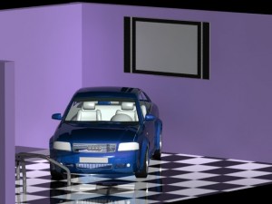 car stand 3D Model