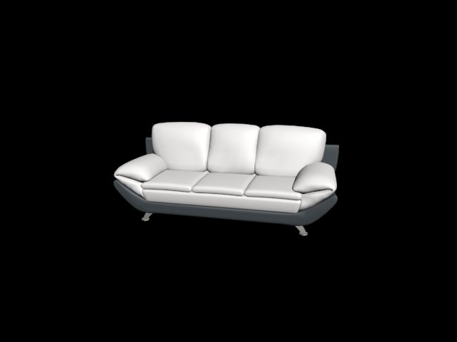 sofa 3D Model .c4d .max .obj .3ds .fbx .stl .blend 