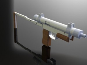 smg  machine 3D 模型