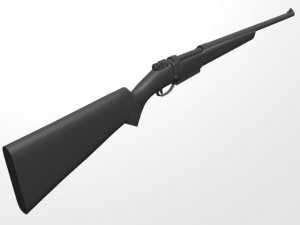 rifle Modelo 3D