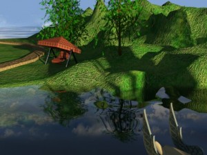 theme park animation 3D Model
