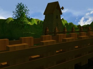 theme park animation 3D Model