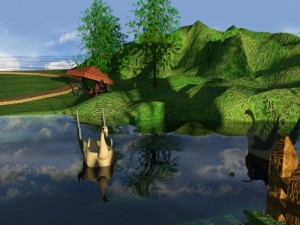 theme park animation 3D Model