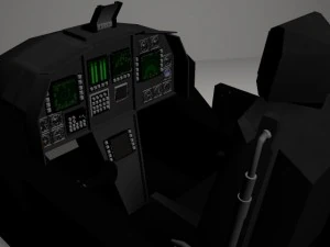 sci fi aircraft bundle3pack 3D Model