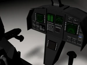 sci fi aircraft bundle3pack 3D Model