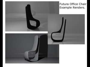 futura office chair series 1 3D Модель