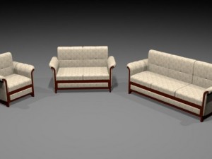 sofa Modelo 3D