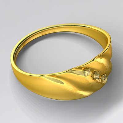 ring 3D 模型 .c4d .max .obj .3ds .fbx .stl .blend