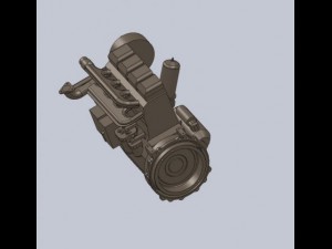 engine Modello 3D