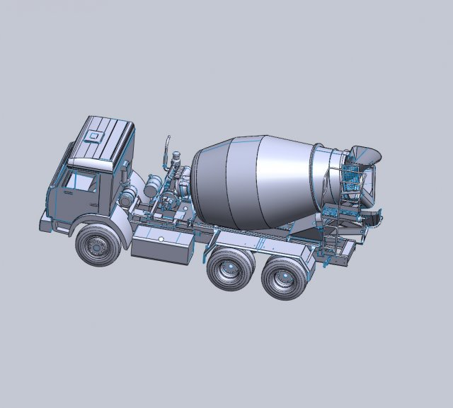 autoreadymix Modello 3D .c4d .max .obj .3ds .fbx .stl .blend 