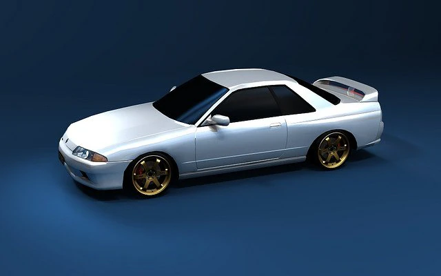 nissan skyline gtst r32 3D Model .c4d .max .obj .3ds .fbx .stl .blend 