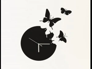 clock butterfly 3D Model