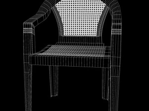 chaise en plastique Modèle 3D