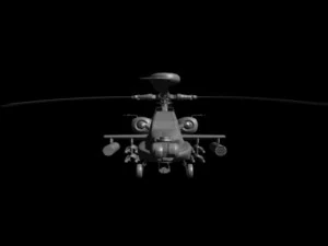 ah64d apache longbow attack helicopter 3d highpoly 3D Model