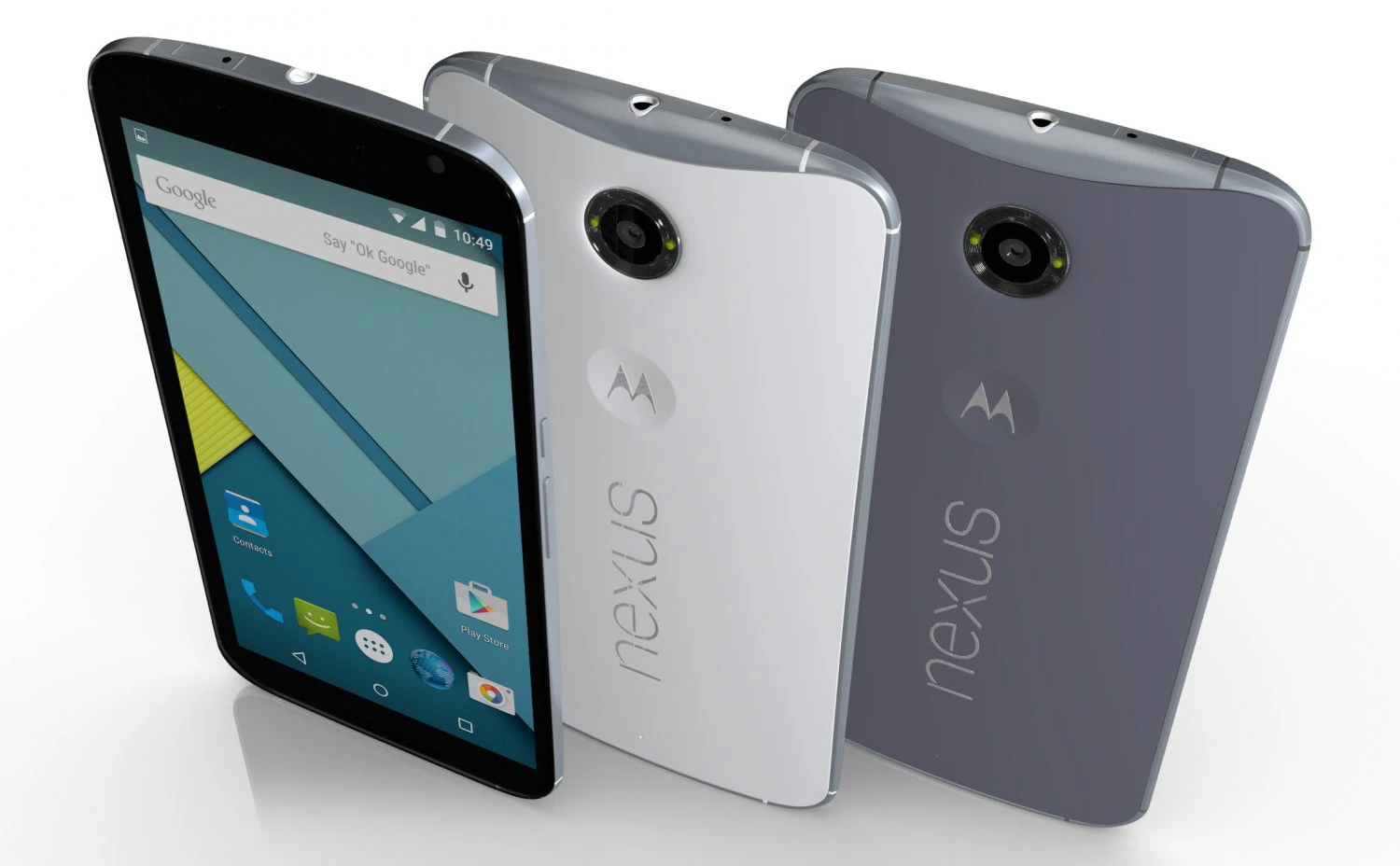 motorola google nexus 6 Modello 3D .c4d .max .obj .3ds .fbx .stl .blend 