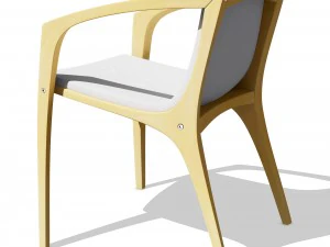 nuova sedia bordo Modello 3D