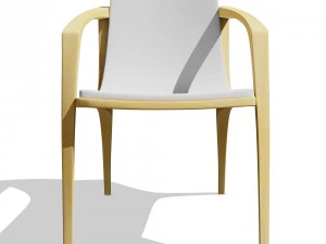 nuova sedia bordo Modello 3D