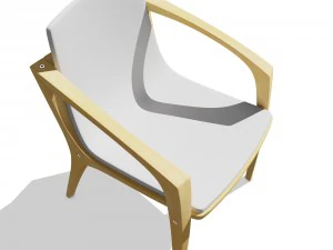 nuova sedia bordo Modello 3D