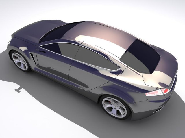 ford iosis concept 3D Model .c4d .max .obj .3ds .fbx .stl .blend 