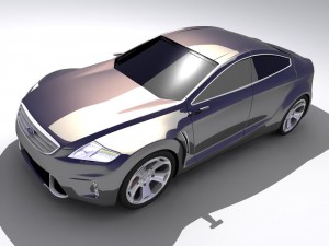 ford iosis concept 3D Model