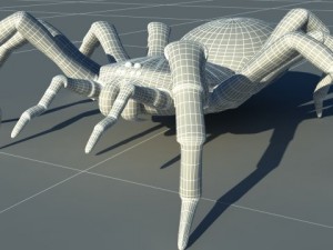 spider 3D 模型