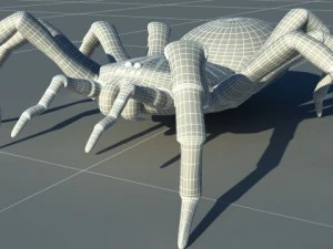 spider 3D Model