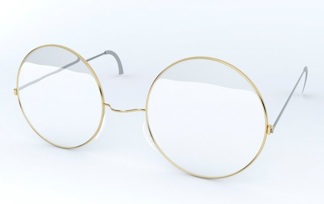 eyeglasses 3D Model .c4d .max .obj .3ds .fbx .stl .blend 