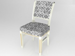 chair 3D मॉडल