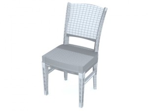 chair 3D मॉडल
