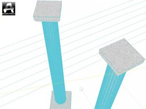 column 3D Model