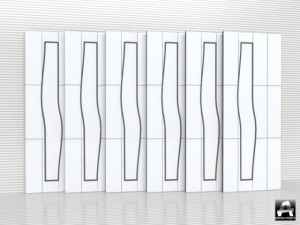 the package of interior doors Model 3D