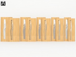 the package of interior doors 3D Modell