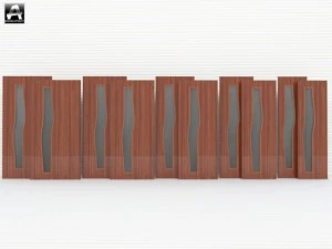 the package of interior doors 3D Model